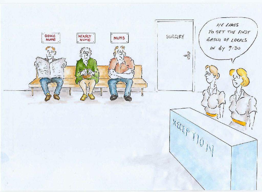 He likes to get the first batch of locals in by 9:30